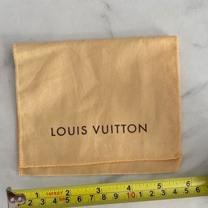 Louis Vuitton small dust bag